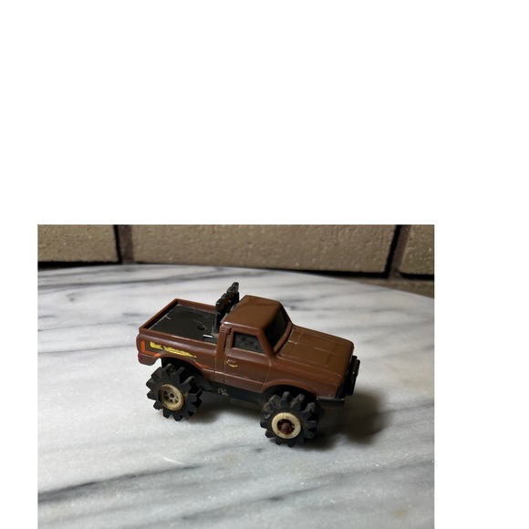 Schaper Other - Vintage Schaper Stomper 4x4 Brown Datsun Pickup Truck  Toy Vehicle 1980s